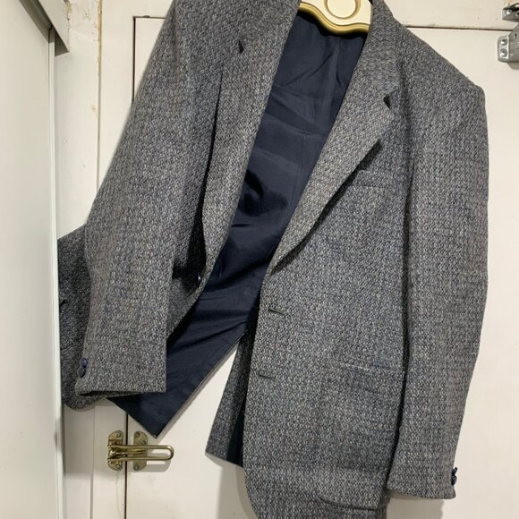 VINTAGE HARRIS TWEED SPORT BLAZERS SIZE 40R - Picture 12 of 15